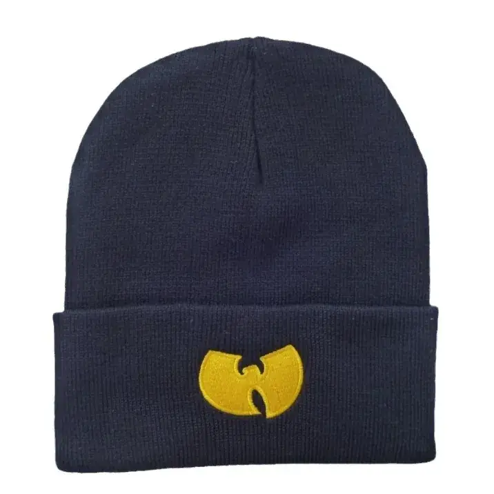 White Embroidered Knitted Hat for Boys Girls Winter - Image 7