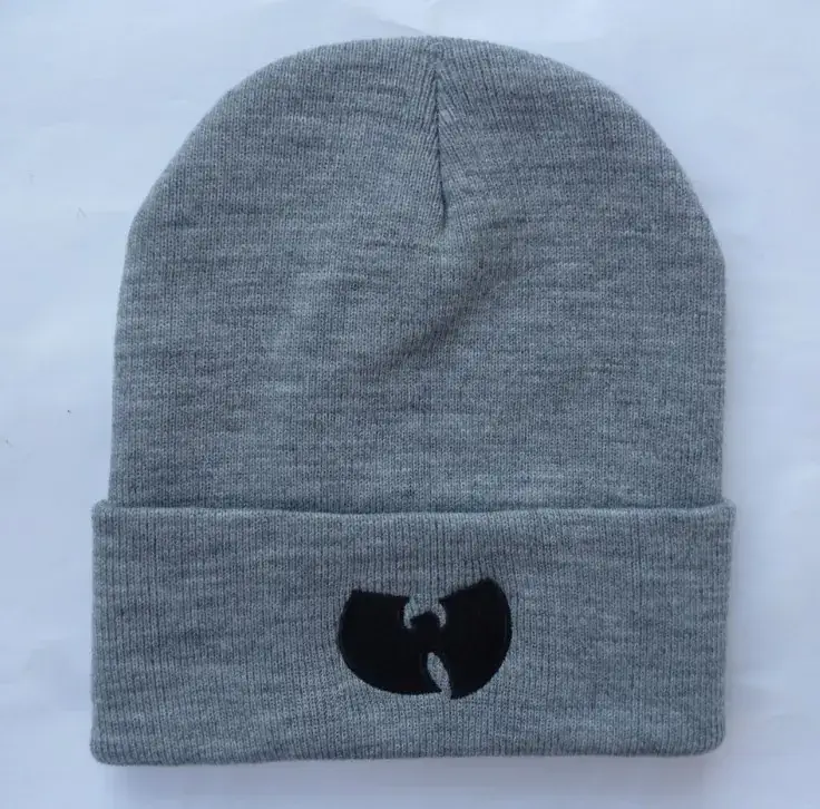 White Embroidered Knitted Hat for Boys Girls Winter - Image 4