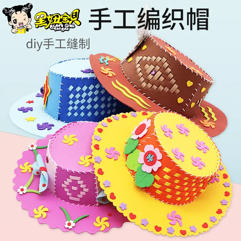 Blue Handwoven Crown Toy for Kids 15x18cm - Image 19