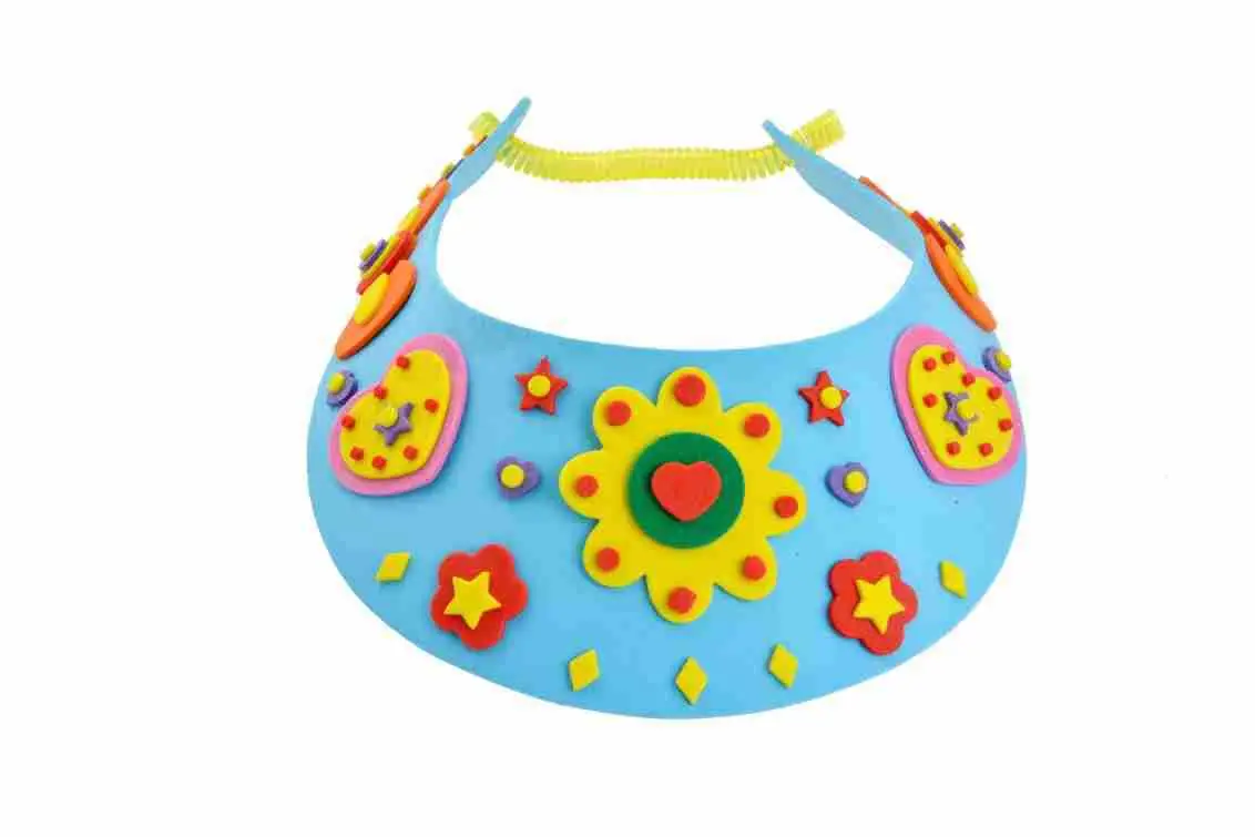 Blue Handwoven Crown Toy for Kids 15x18cm - Image 16