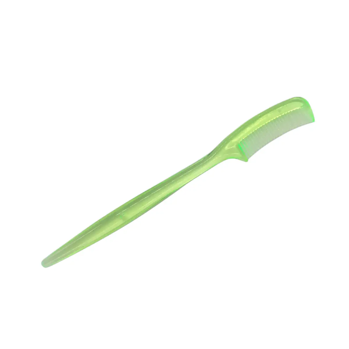 Green Eyelash Brush for Eyebrow Care - Image 3