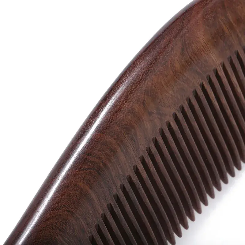 Golden Sandalwood Fine Tooth Massage Comb - Image 5