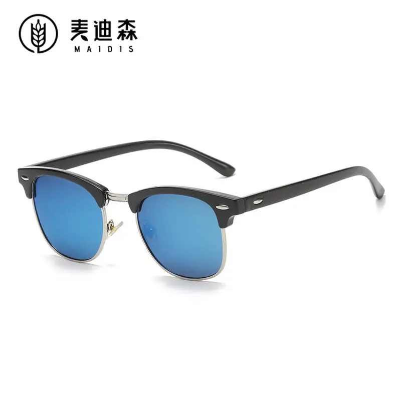 Jett Men Women Rivet Glasses Black Gold