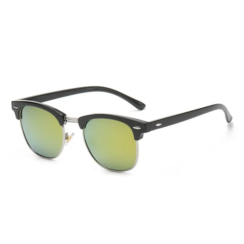 Bright Black Silver Gold Reflective Polarized C11