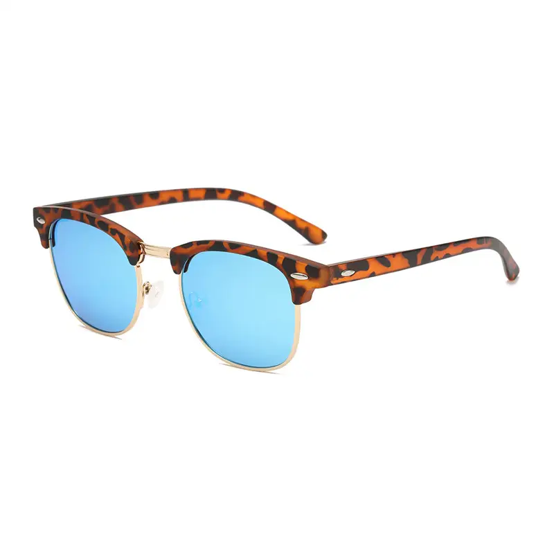 Jett Men Women Rivet Glasses Black Gold