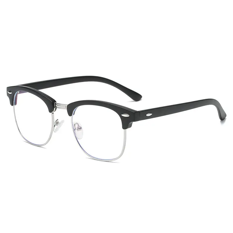 Jett Men Women Rivet Glasses Black Gold