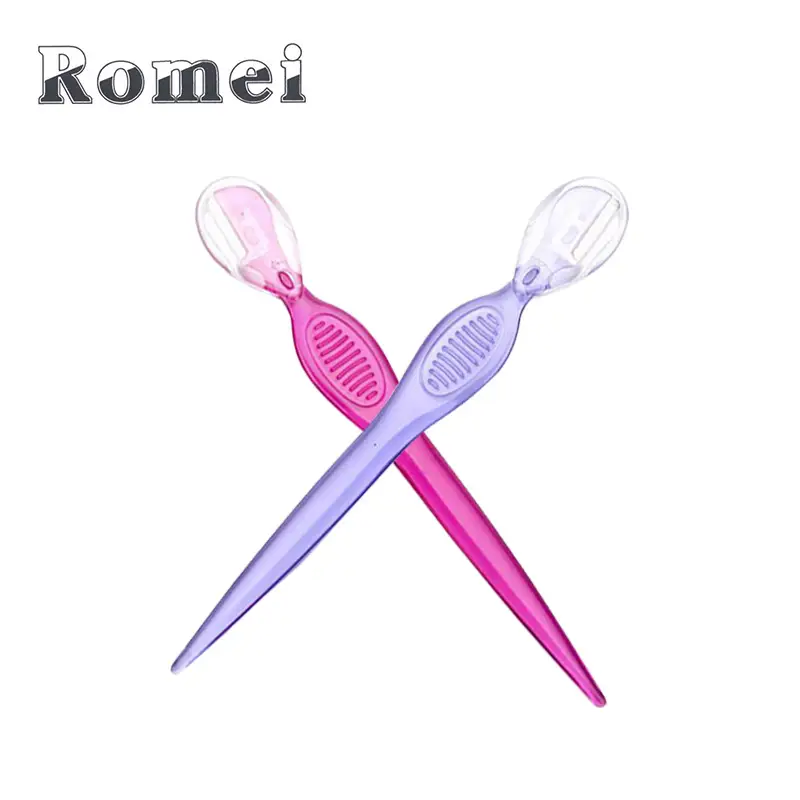 Stainless Steel Eyebrow Shaver with 3 Colors - Image 3