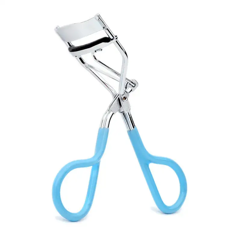 Pink Plastic Eyelash Curler with Metal Handle - Image 5