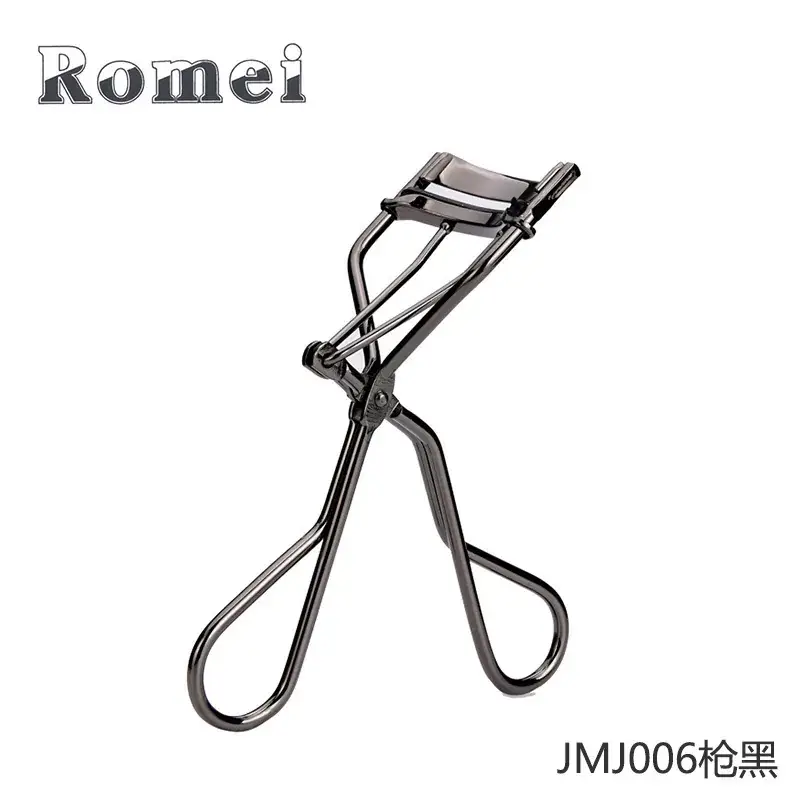 Black Metal Eyelash Curler with Silicone Strip - Image 5