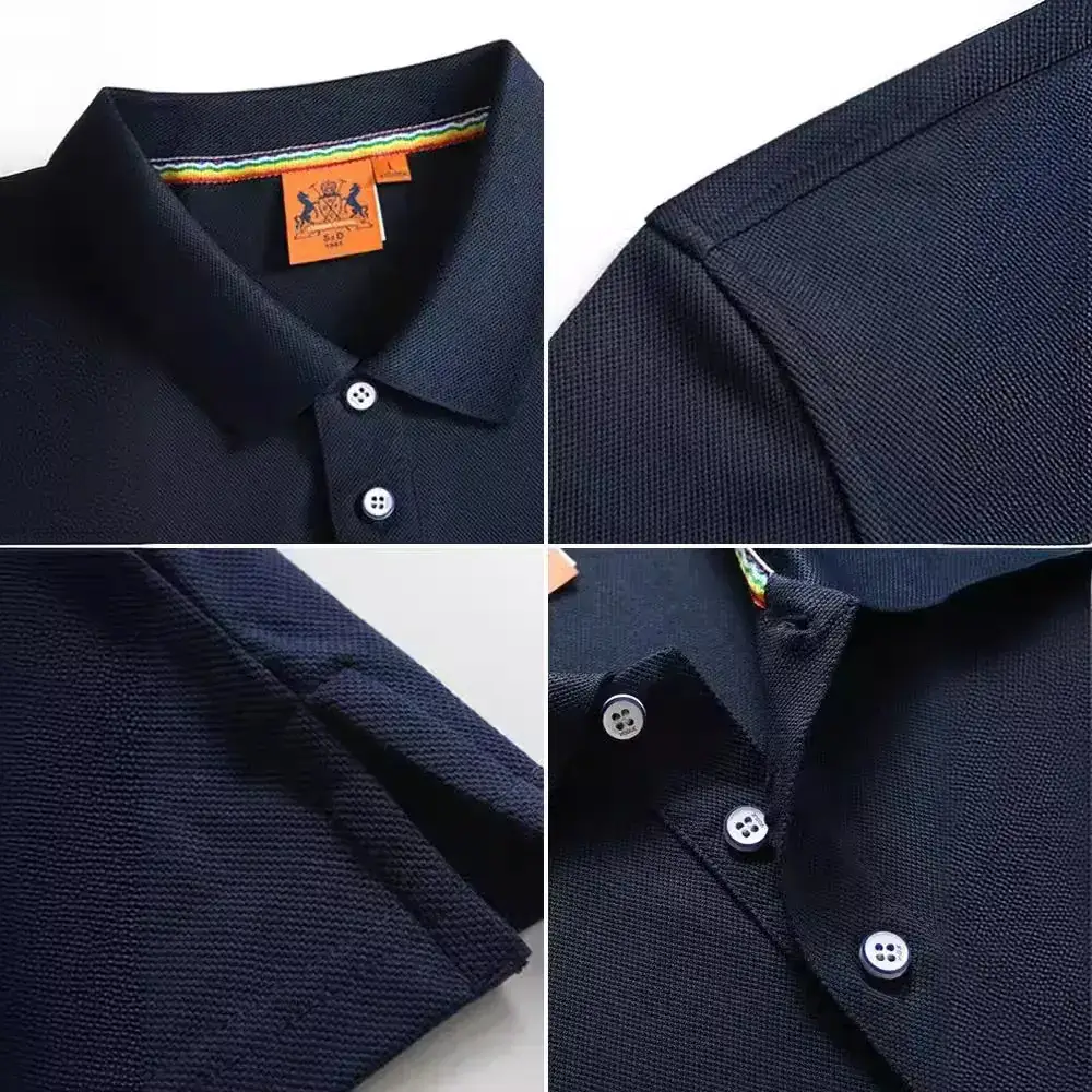 Tencent Polo Shirt White Short Sleeve Customizable - Image 11