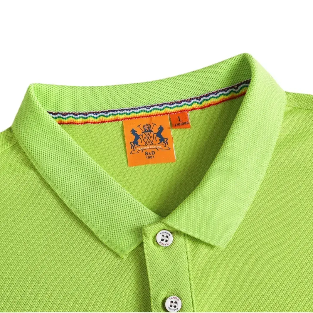Tencent Polo Shirt White Short Sleeve Customizable - Image 13