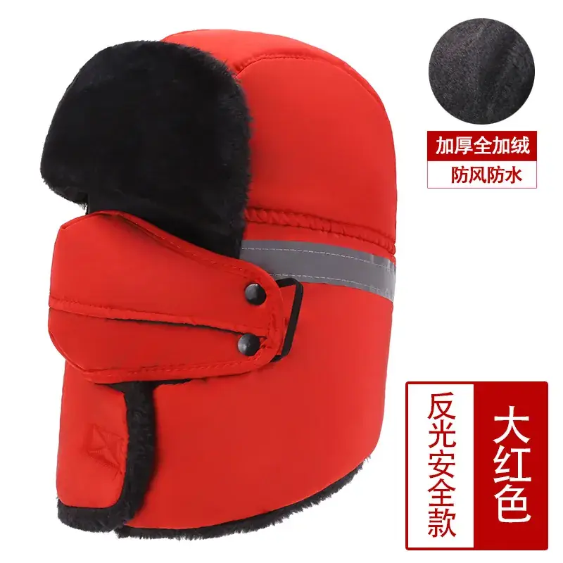 Women's Winter Neck Warmers Deep Blue Warm Fleece - Image 16