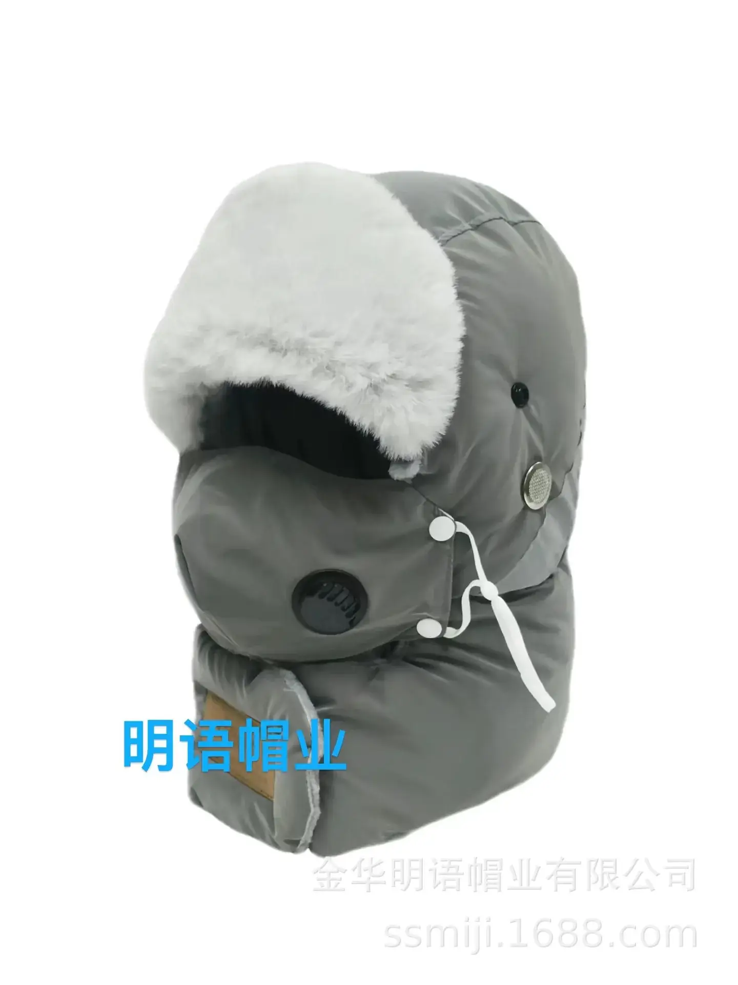 Women's Winter Neck Warmers Deep Blue Warm Fleece - Image 2