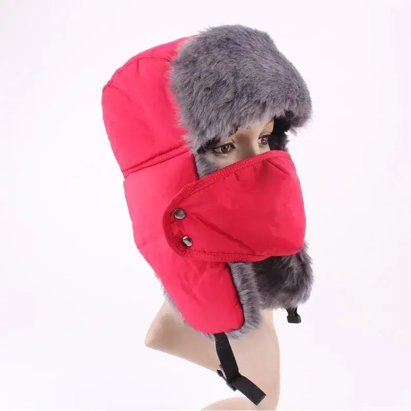 Women's Winter Neck Warmers Deep Blue Warm Fleece - Image 19