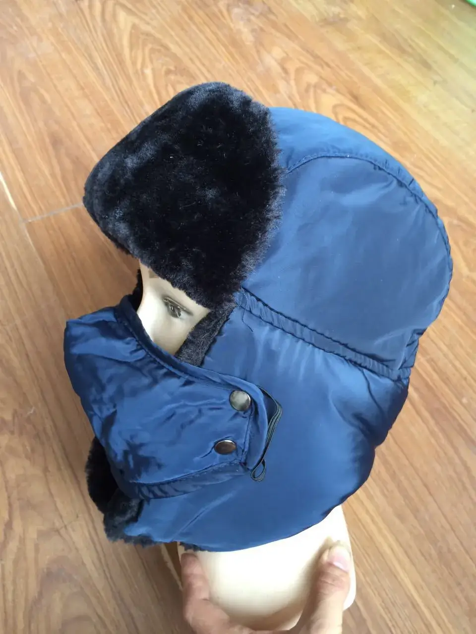 Women's Winter Neck Warmers Deep Blue Warm Fleece - Image 22
