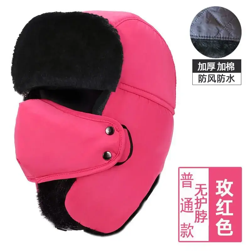 Women's Winter Neck Warmers Deep Blue Warm Fleece - Image 37