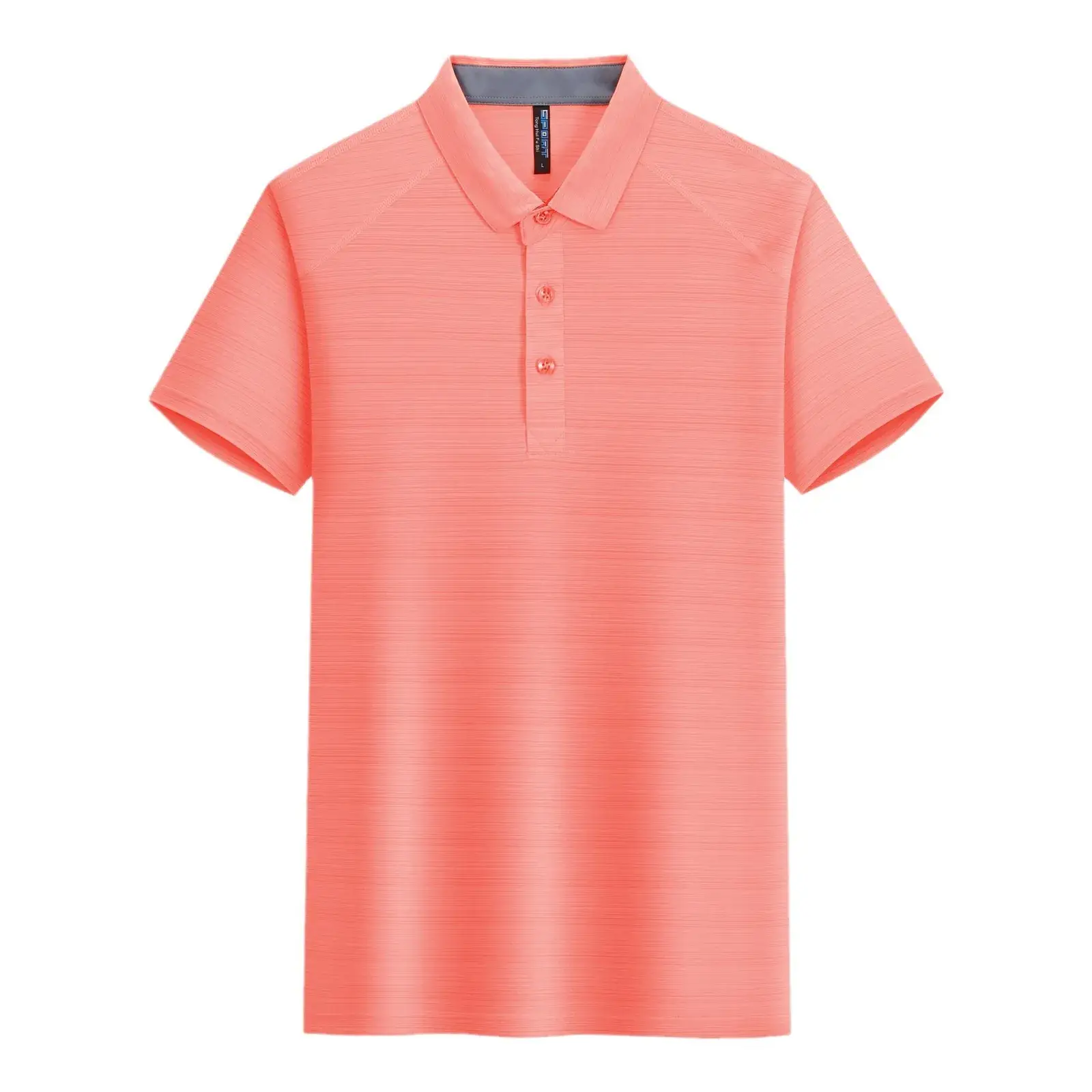 Crystal Silk Polo Shirt Navy Blue 99% Cotton