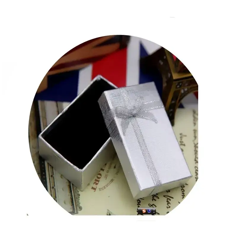 Exquisite Red Bow Jewelry Box for Gifting - Image 11