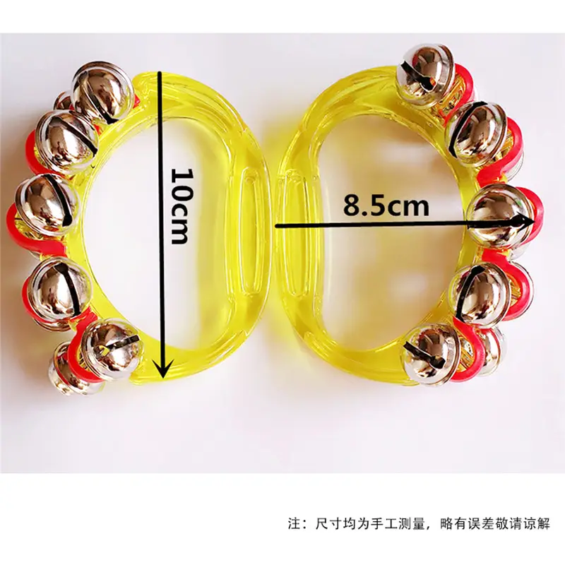Transparent String Musical Bell Rattle for Kids