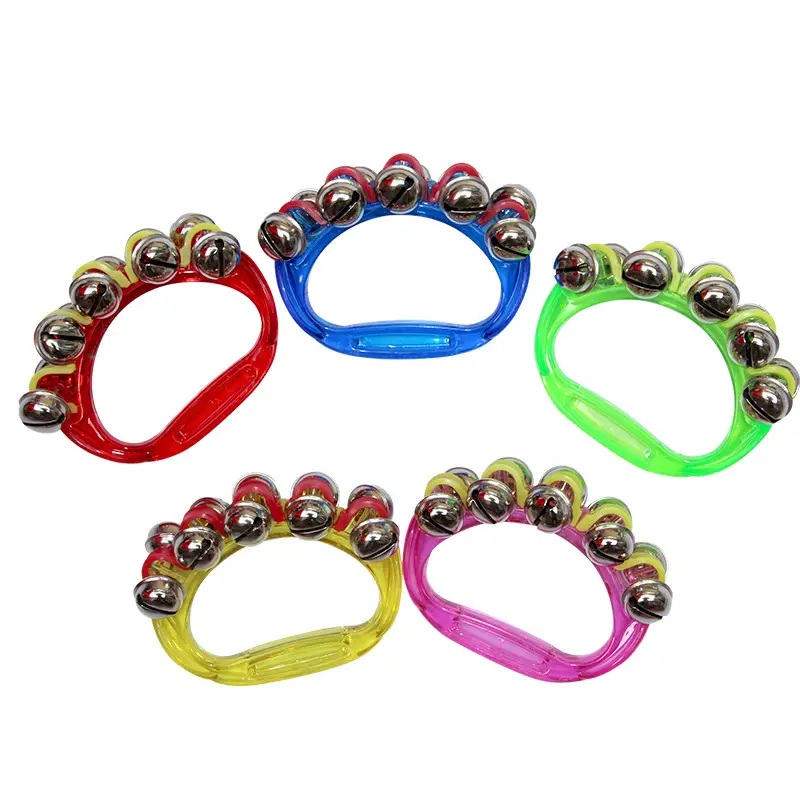 Transparent String Musical Bell Rattle for Kids