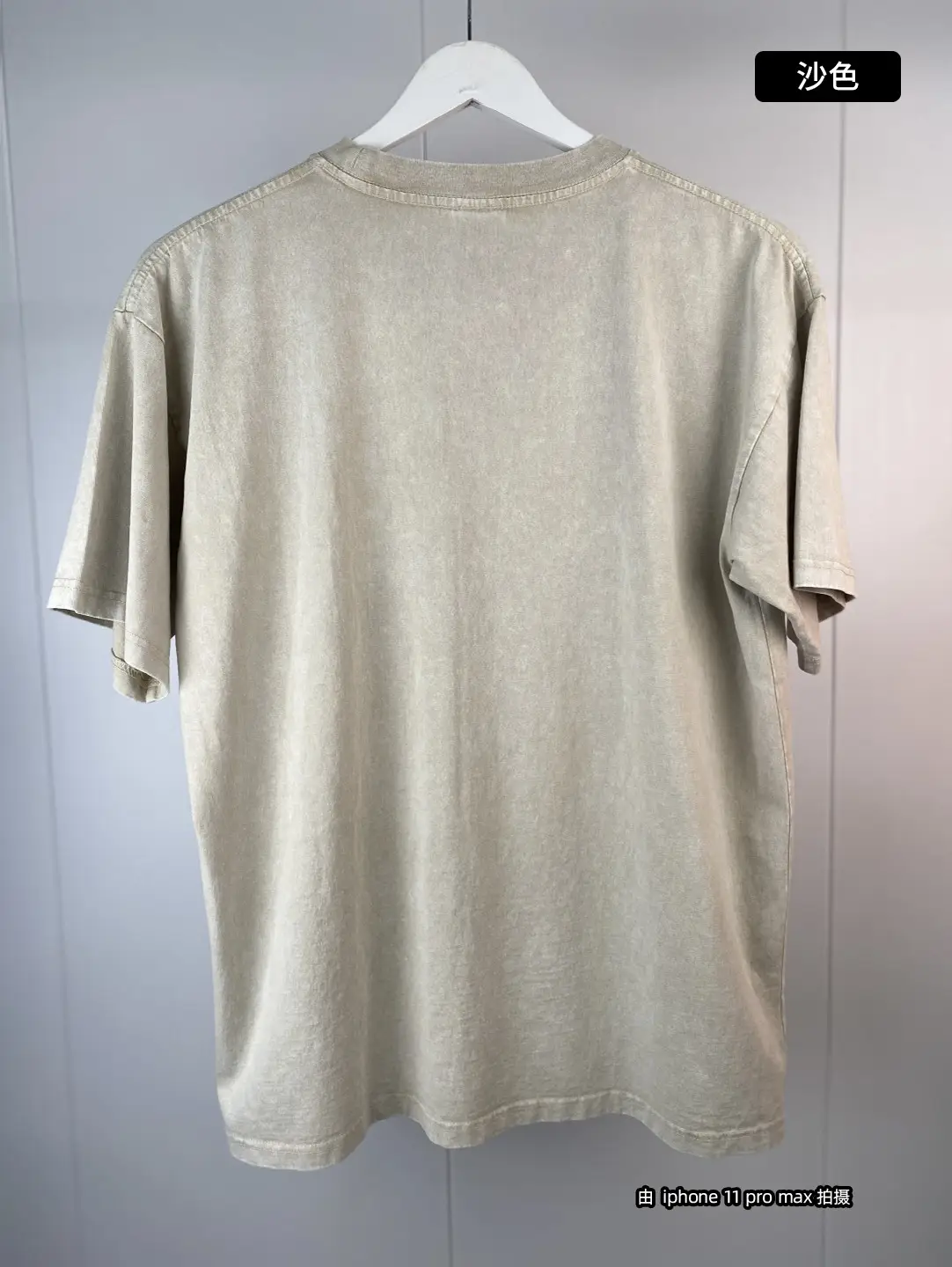 Fried Snowflake Heavyweight Cotton T-Shirt Large — feature 31