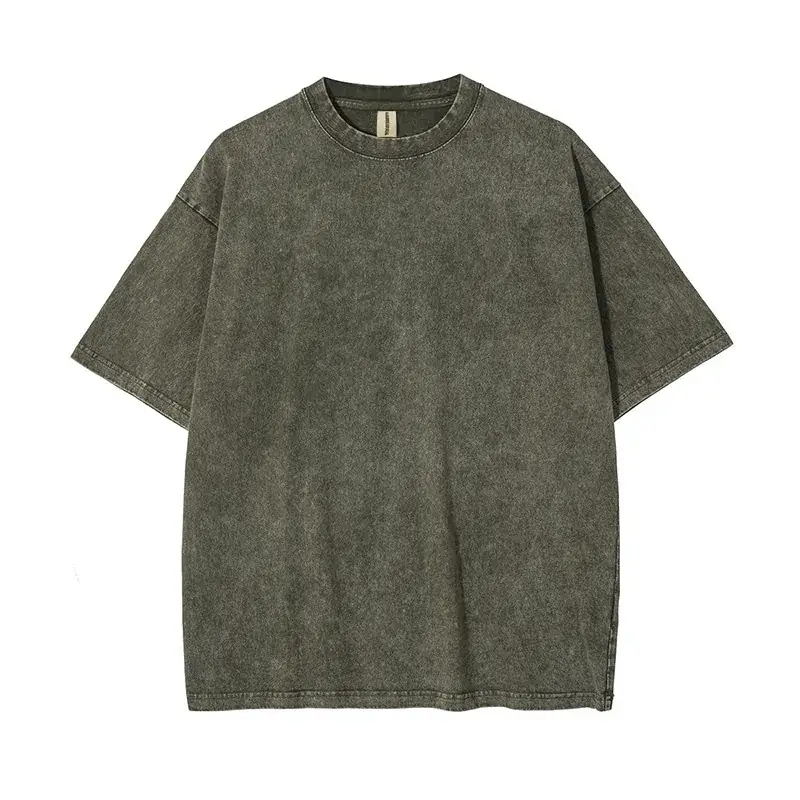 Fried Snowflake Heavyweight Cotton T-Shirt Large - Image 2