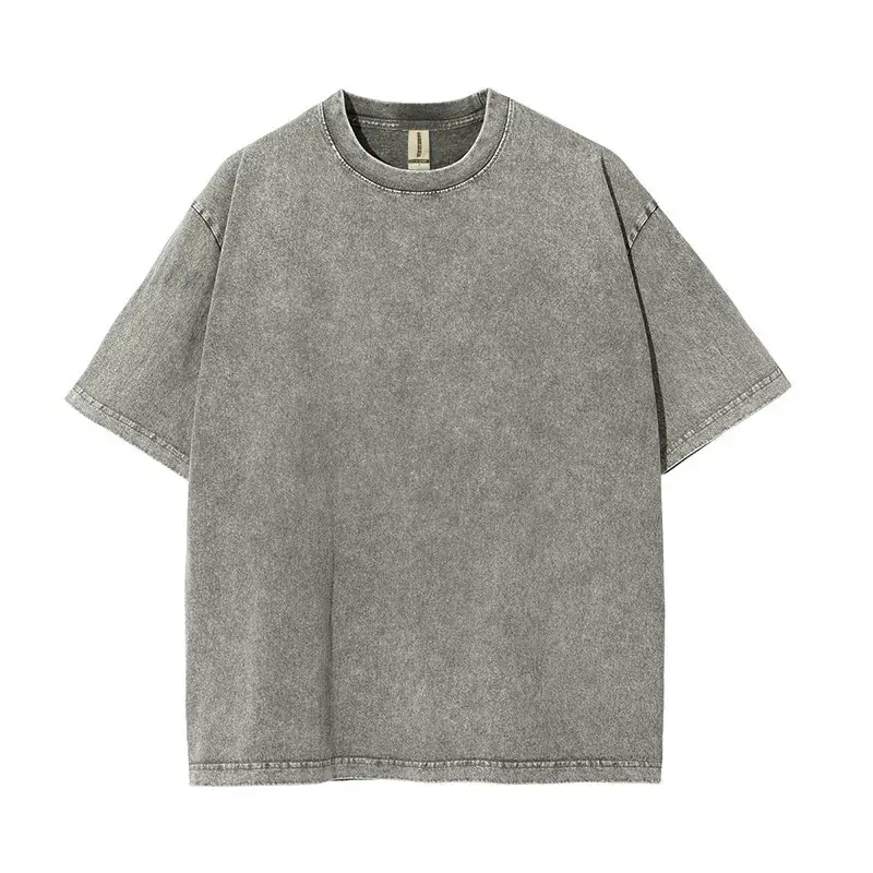 Fried Snowflake Heavyweight Cotton T-Shirt Large - Image 3