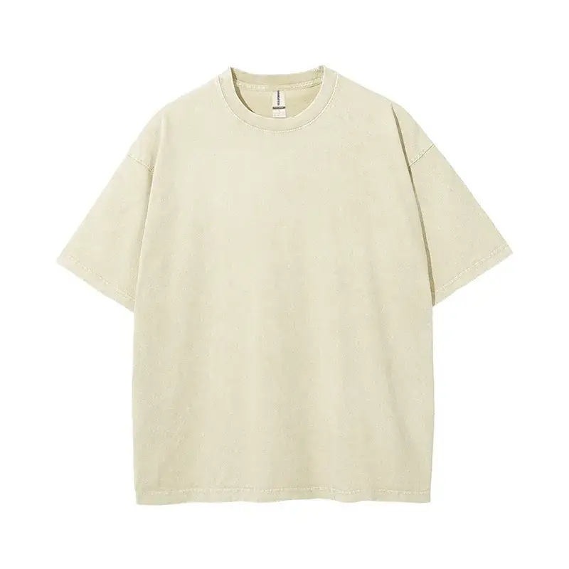 Fried Snowflake Heavyweight Cotton T-Shirt Large - Image 5