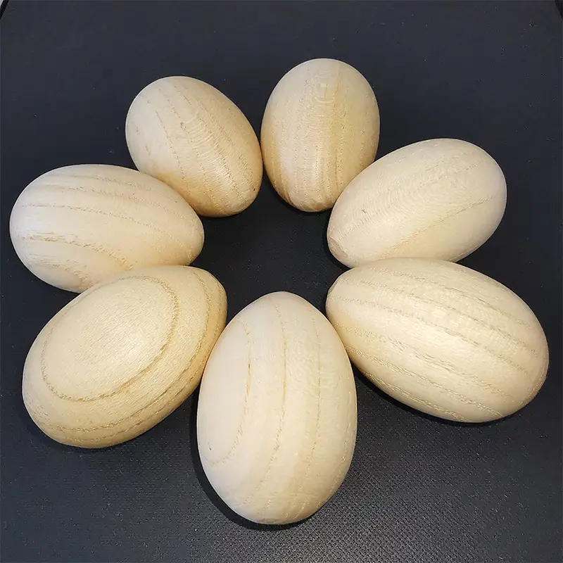Wooden Sand Eggs for Kids Preschool Education - Image 5
