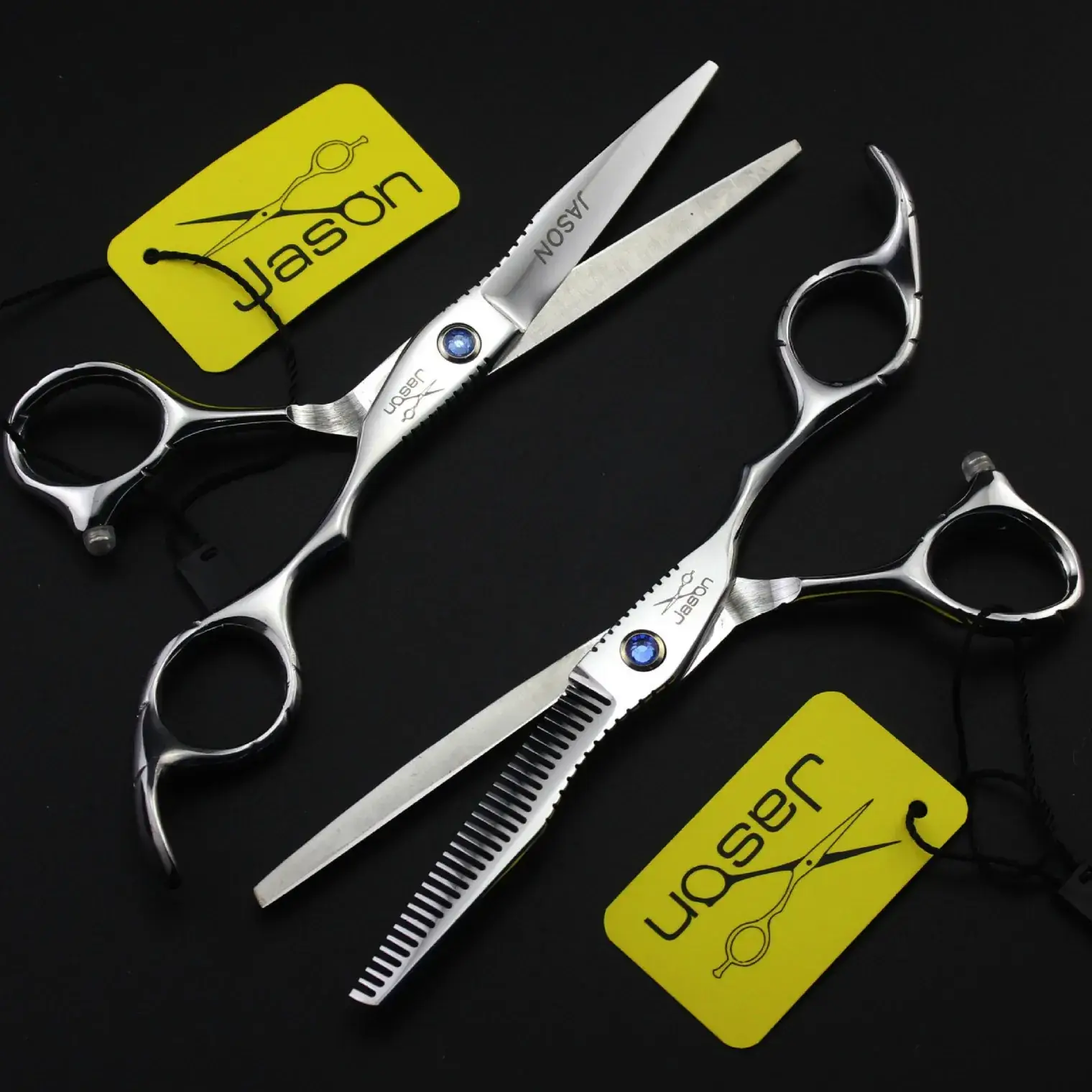 Jason HA-01 Hairdressing Scissors Tooth Cutters Silver - Image 5