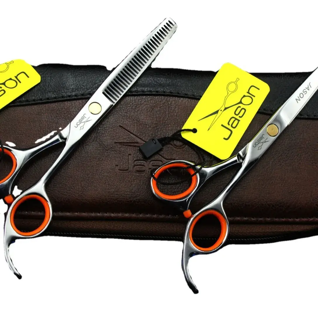 JASON Hair Scissors Set with Straight Handle & Tooth Blades - Image 3
