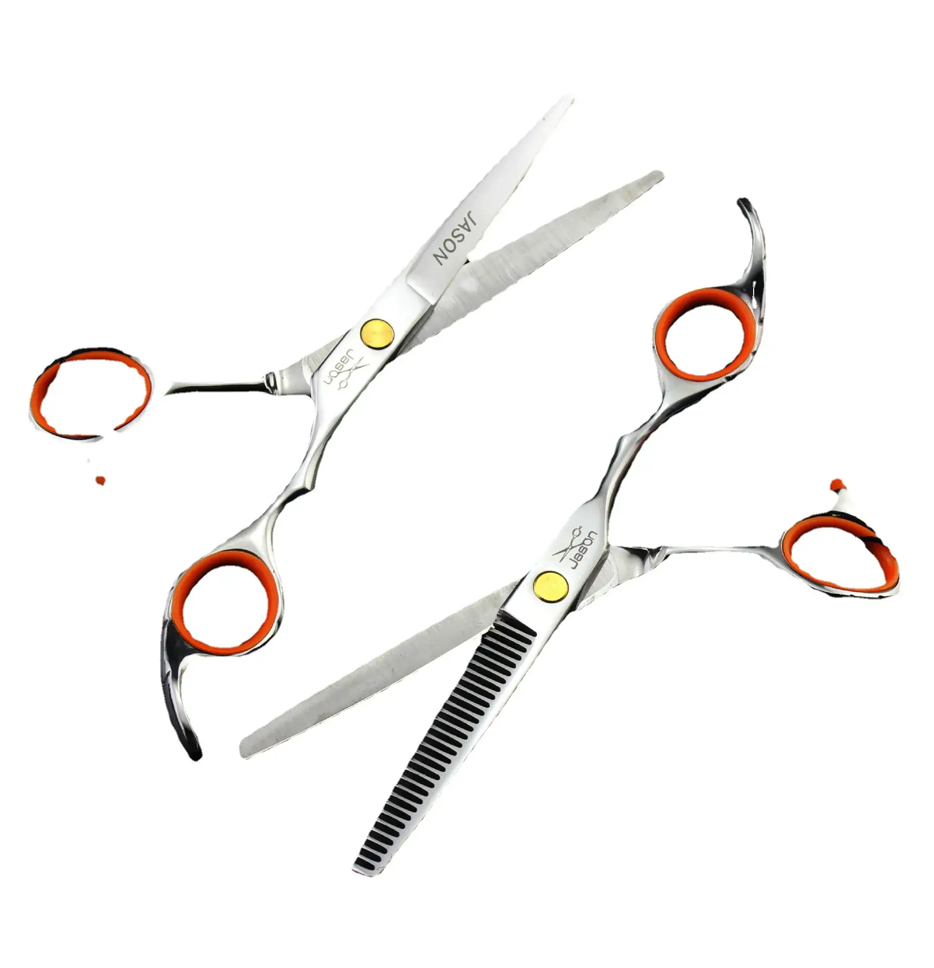 Jason Hairdressing Scissors Set for Men - Image 3