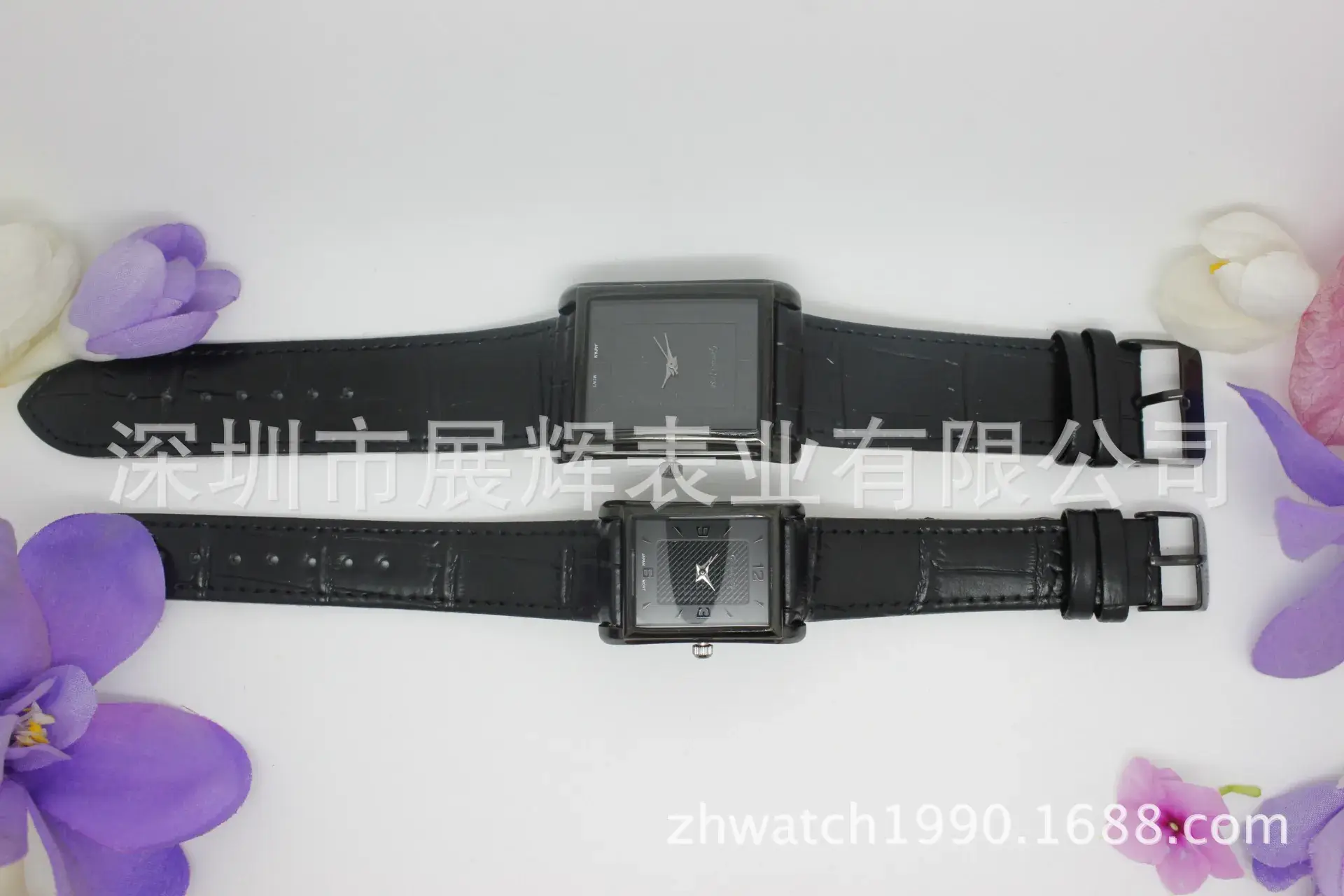 Square Watch Men Women Leather Strap Quartz Casual Couple Watch — feature 10