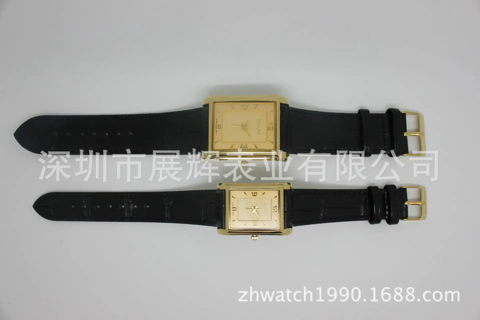 Square Watch Men Women Leather Strap Quartz Casual Couple Watch — feature 9