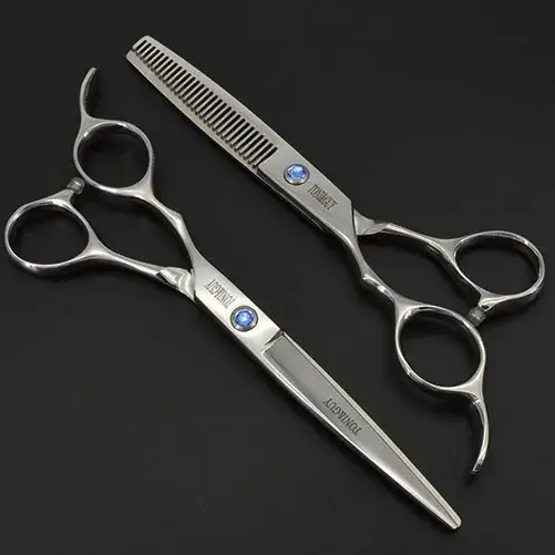 6inch Thinning Hair Scissors for Trimming Bangs - Image 6