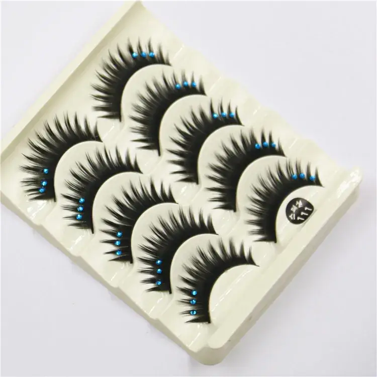 False Eyelashes for Women - 5 Pairs Thick Long Fake Lashes - Image 3