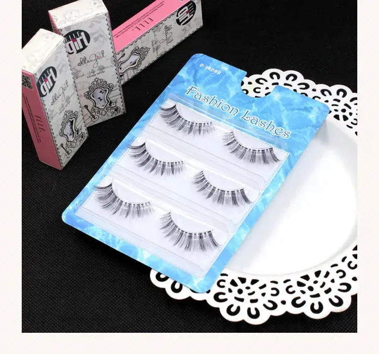 Japanese SM13 False Eyelashes 3 Pack Synthetic Natural — feature 13