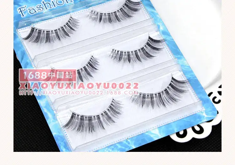 Japanese SM13 False Eyelashes 3 Pack Synthetic Natural — feature 14