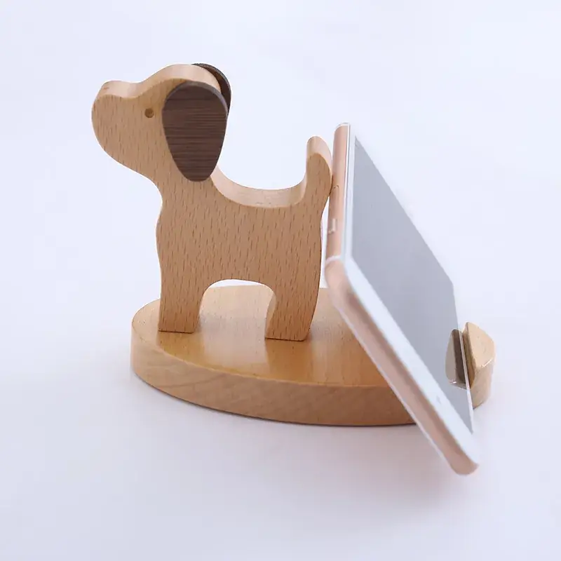 Wooden Phone Holder with Horse Back Design - Image 39