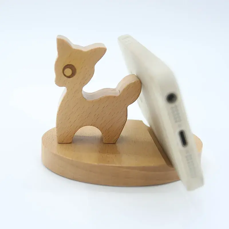 Fawn hortless mobile phone holder
