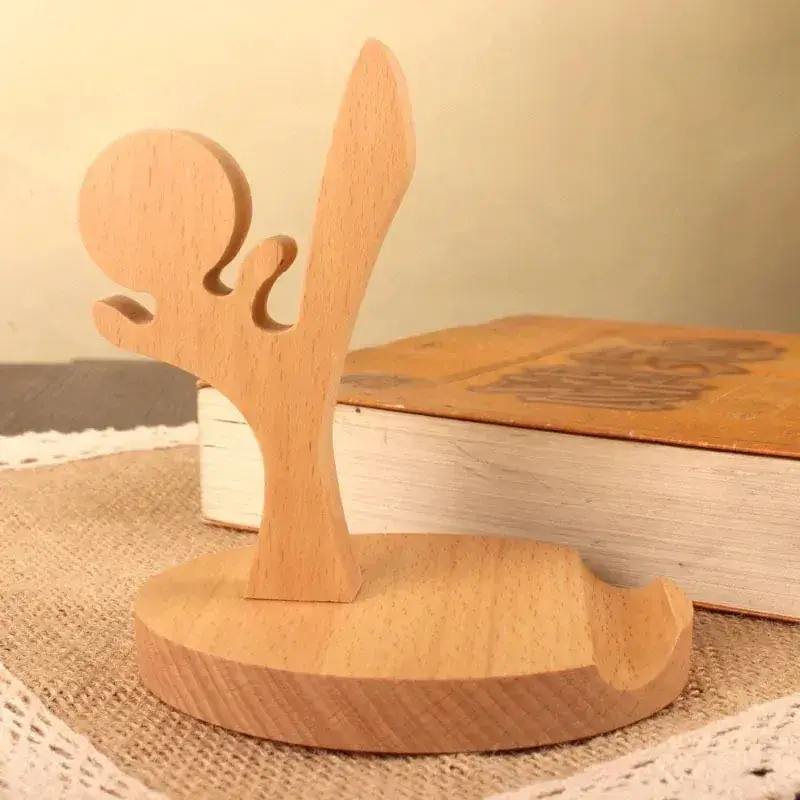 Wooden Phone Holder with Horse Back Design - Image 10