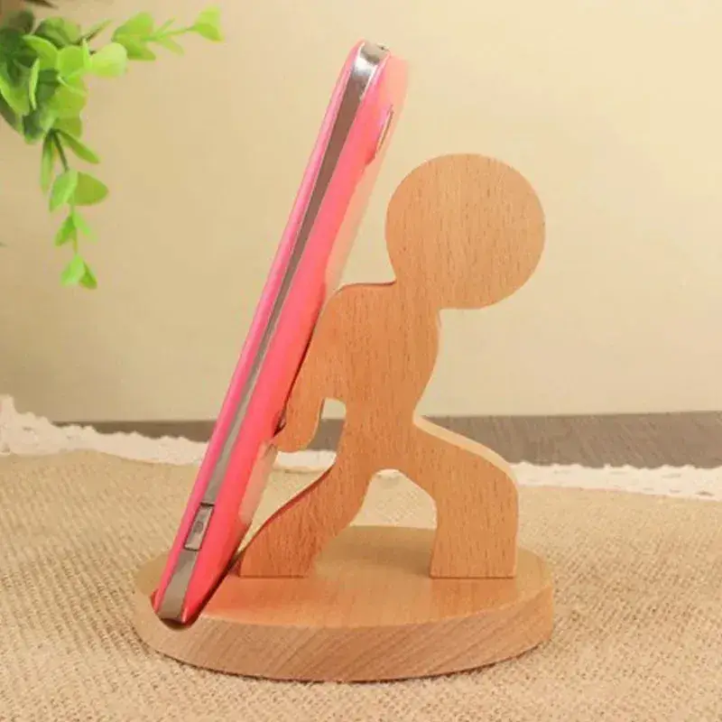 Wooden Phone Holder with Horse Back Design - Image 12