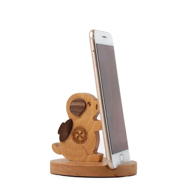 Wooden Phone Holder with Horse Back Design - Image 14