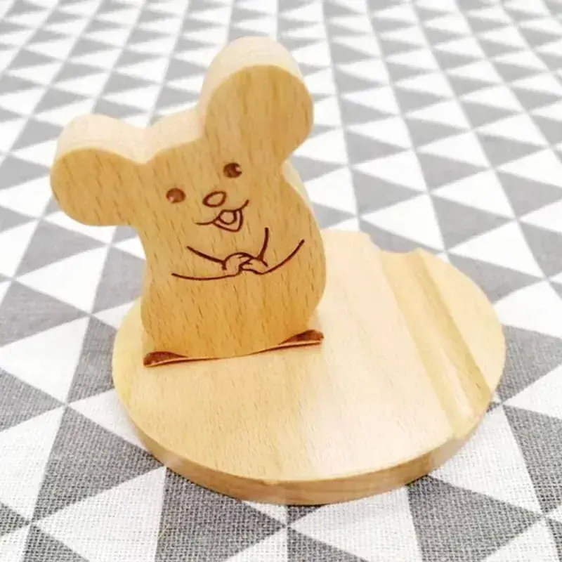 Wooden Phone Holder with Horse Back Design - Image 16