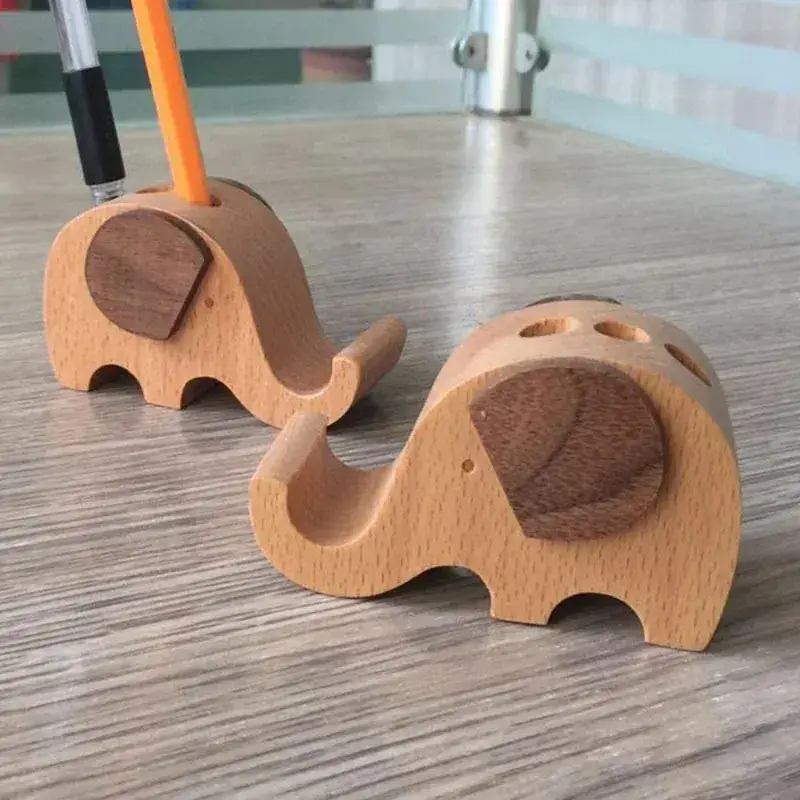 Wooden Phone Holder with Horse Back Design - Image 4