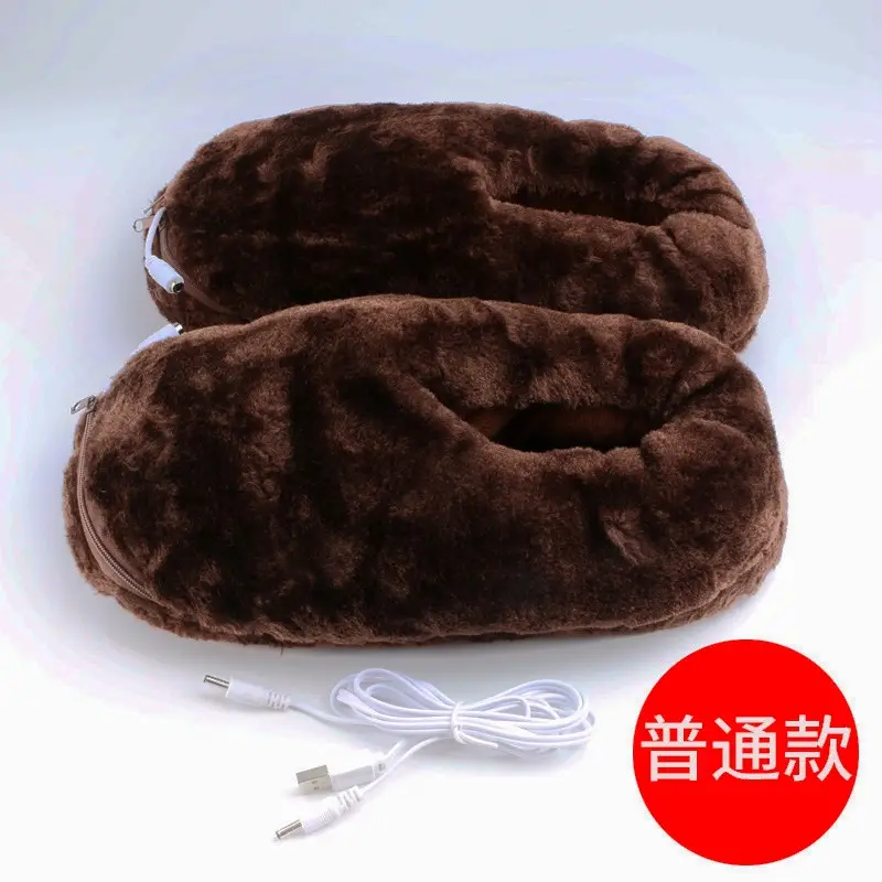 USB Shoes USB Heated Boots Electric Heated Shoes Strong Manufacturer Shoe Length 31cm Cross-Border Supply Amazon Warm - Image 3