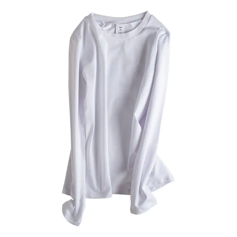Women Grey Long Sleeve Slim Fit T-Shirt - Image 3
