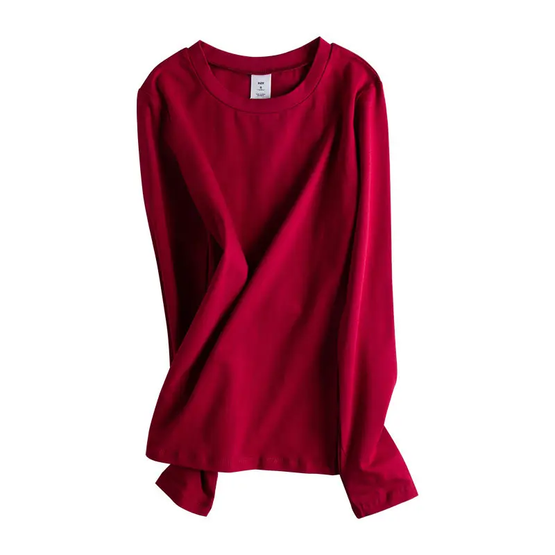 Women Grey Long Sleeve Slim Fit T-Shirt - Image 4