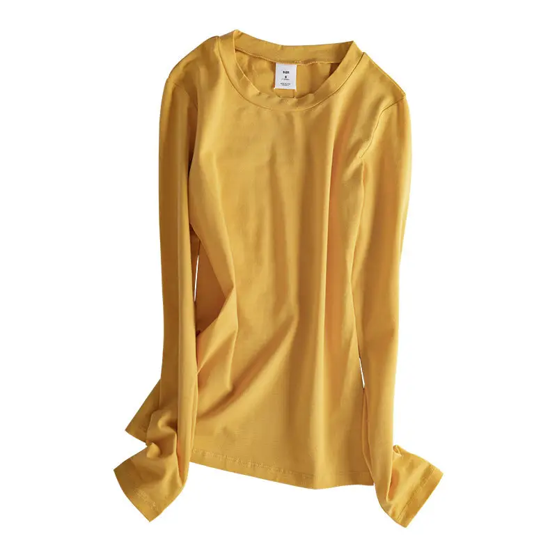 Women Grey Long Sleeve Slim Fit T-Shirt - Image 5