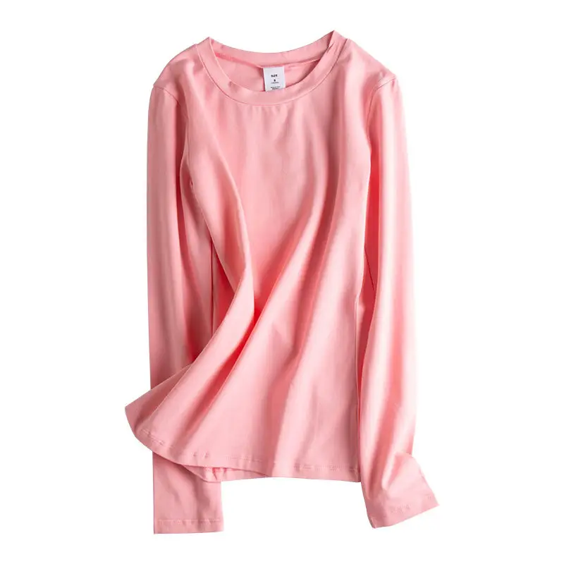 Women Grey Long Sleeve Slim Fit T-Shirt - Image 7